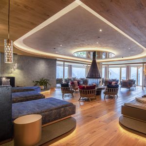 Panoramaruheraum im 5 Sterne Hotel STOCK resort/Finkenberg/Zillertal/Tirol/Österreich - STOCK resort