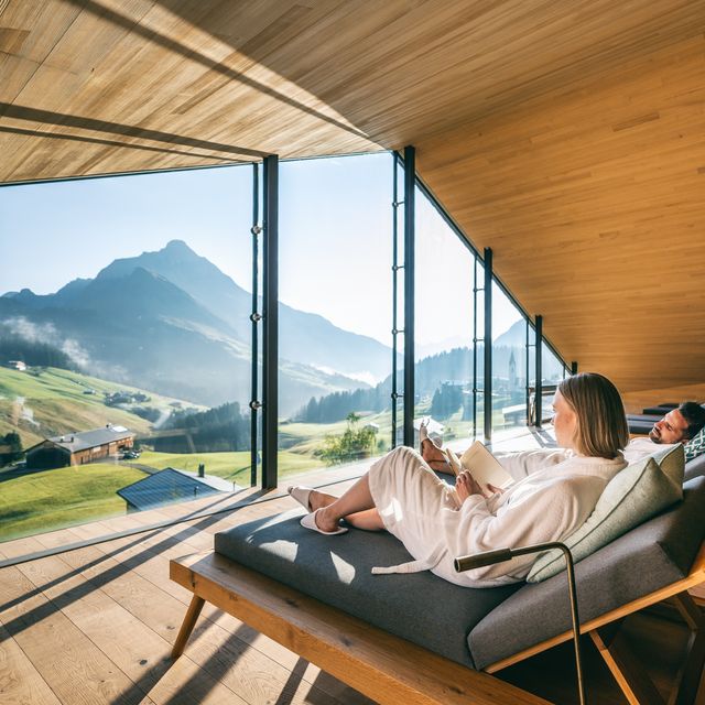 Alpine wellness time-out