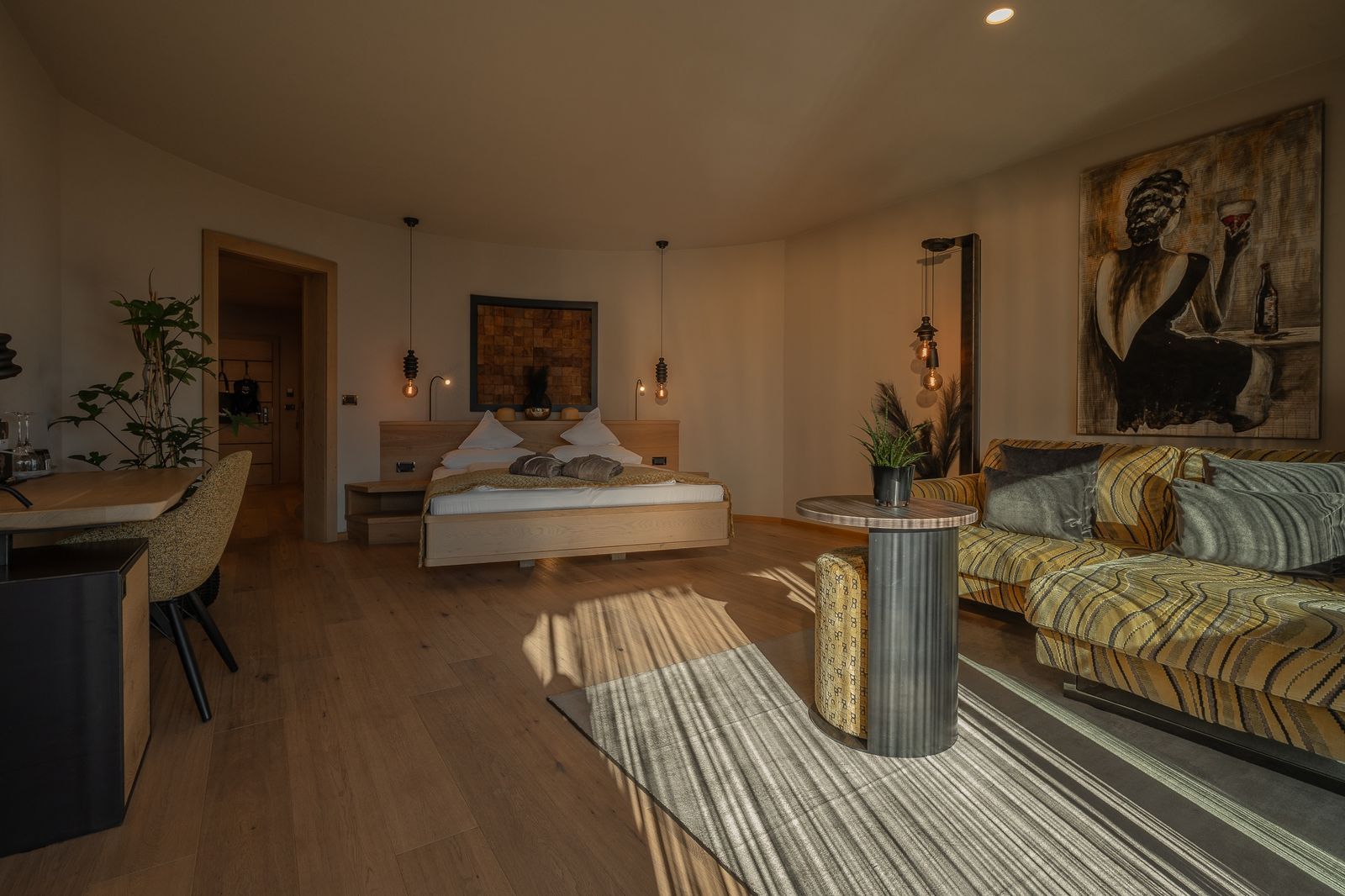 Große Suite Relax mit viel Platz und komfortablem Wohnbereich