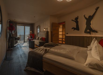 Hotel Zimmer: Familiensuite Gioia 1. Stock - Erika