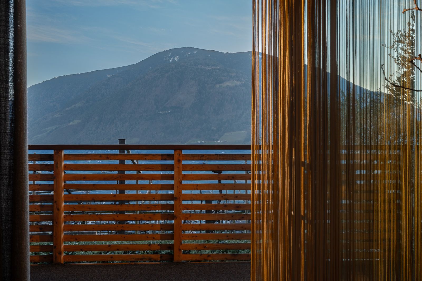 Suite Limone (70 m²) mit Blick in die Weinberge – sonniges Design in leuchtenden Gelbtönen