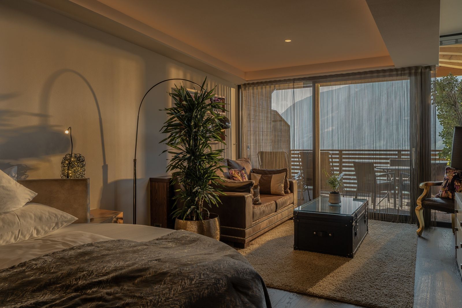 Große Luxus-Himmelsuite Sternwarte mit Panorama-Ausblick und exklusivem Wohnkomfort