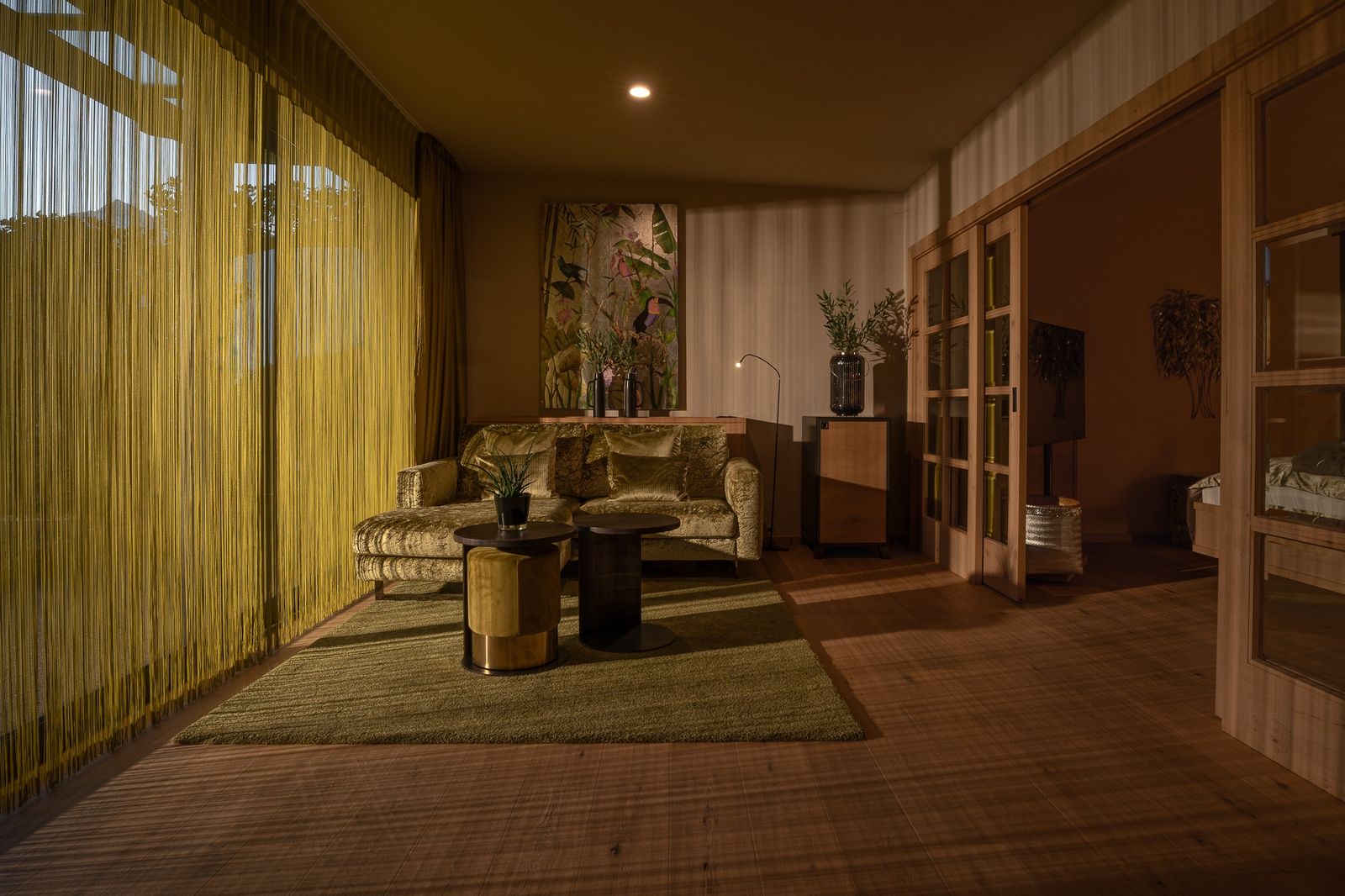 Penthouse Suite Felicità mit großzügiger Privatsphäre, Weitblick und exklusivem Wohnkomfort