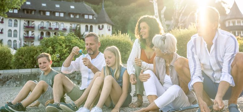 Wellnesshotel Ebner's Waldhof am See: Familienzeit