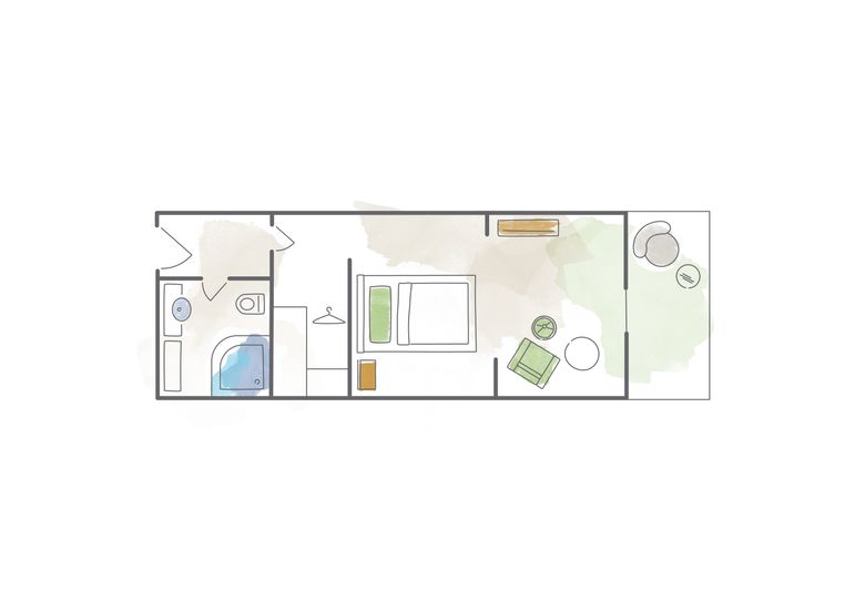 Waldhof Fuschlsee Resort: Single suite Fuschlsee image #6