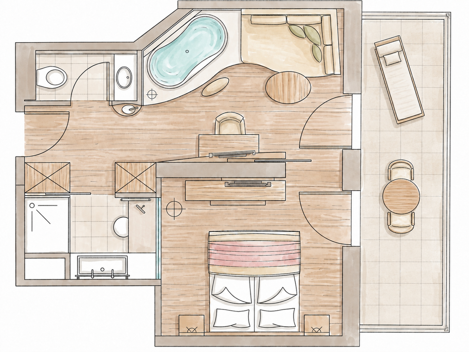 Sissis Traum Suite image 6 - Hotel Das Rübezahl