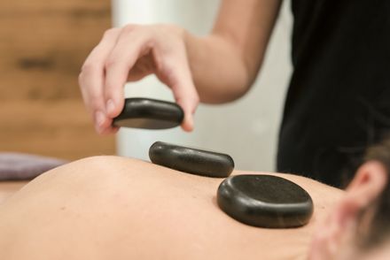 Allgäuer Stein-Rückenmassage