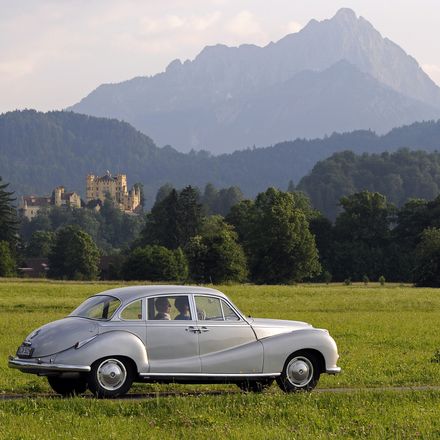 Durch die Berge mit Oldtimer BMW "Barockengel" - Das Rübezahl