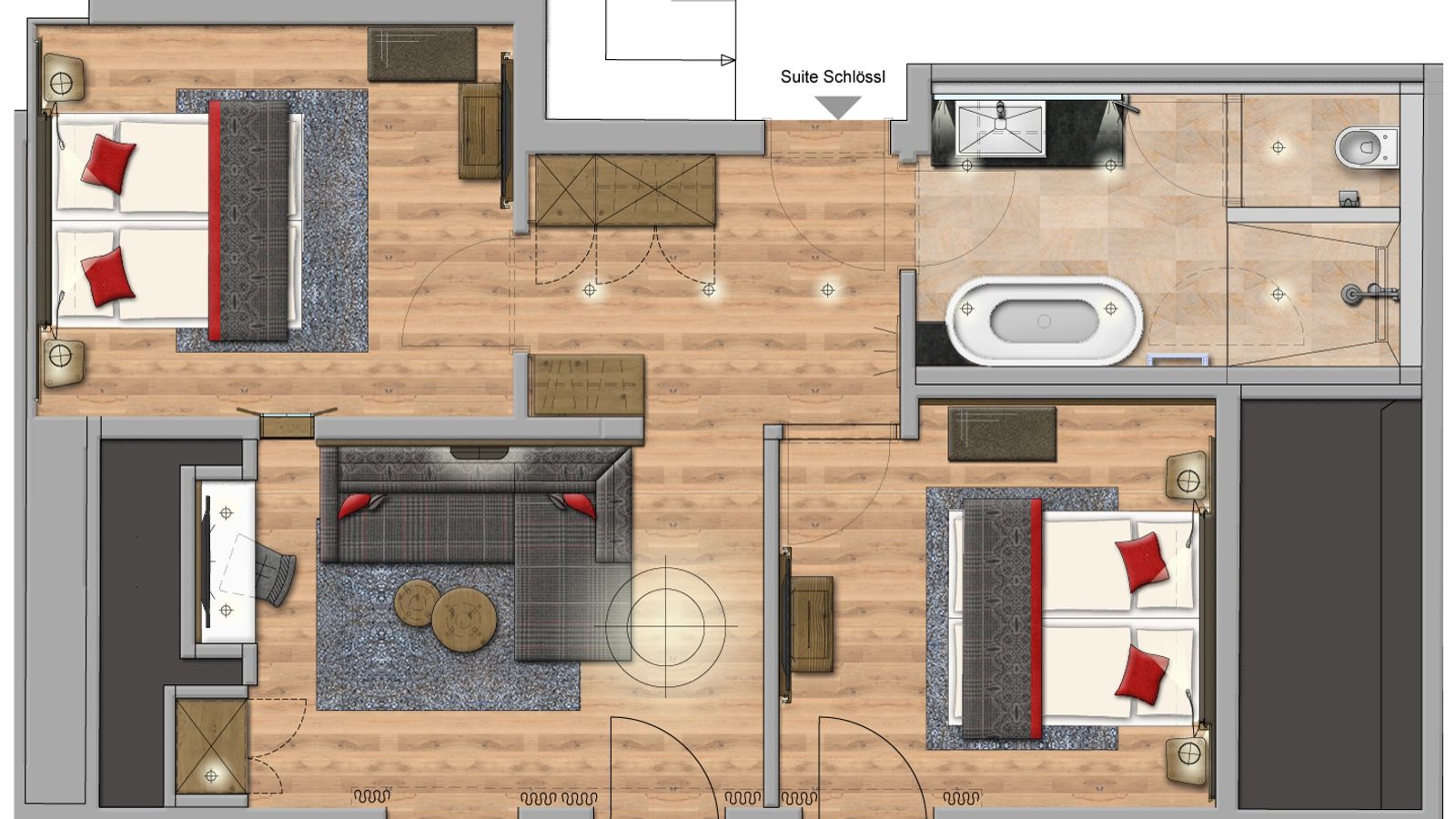 Schloessl - 2 rooms Suite image 5 - Hotel Das Rübezahl