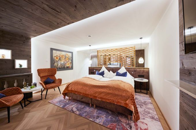Hotel Zimmer: AlpenGlühen – Design Junior Suite - Das Rübezahl