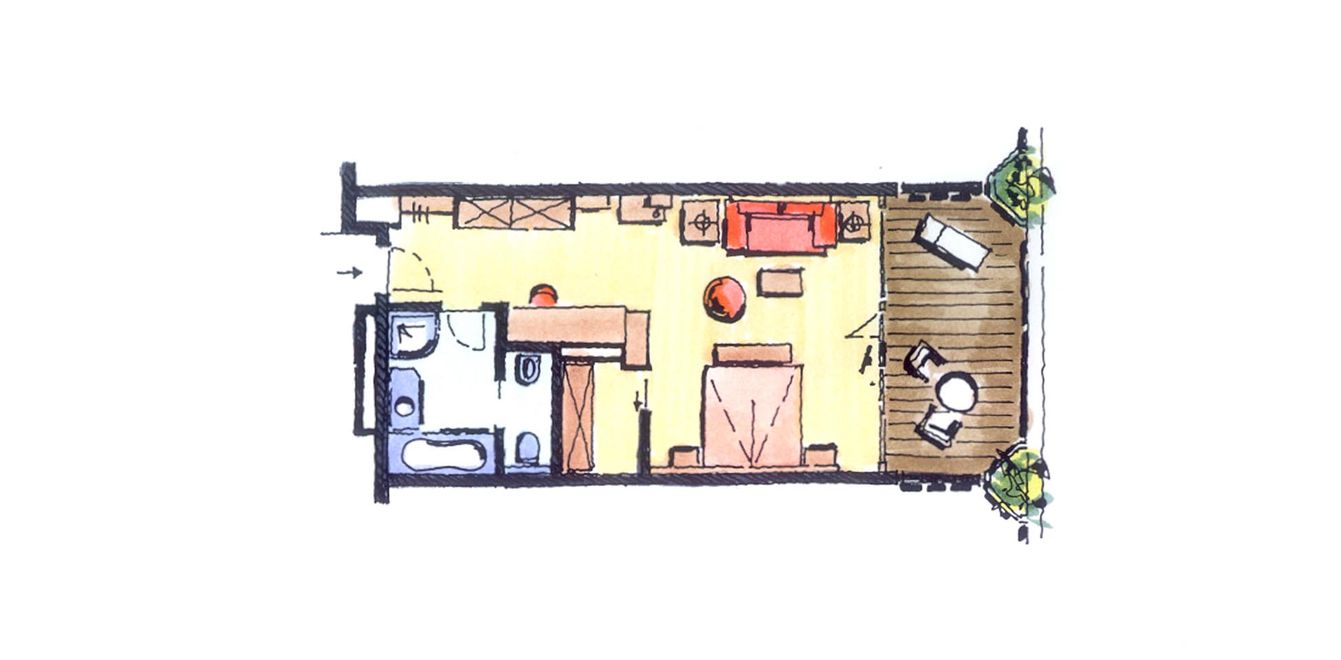 Waldklause : Zirbensuite Deluxe