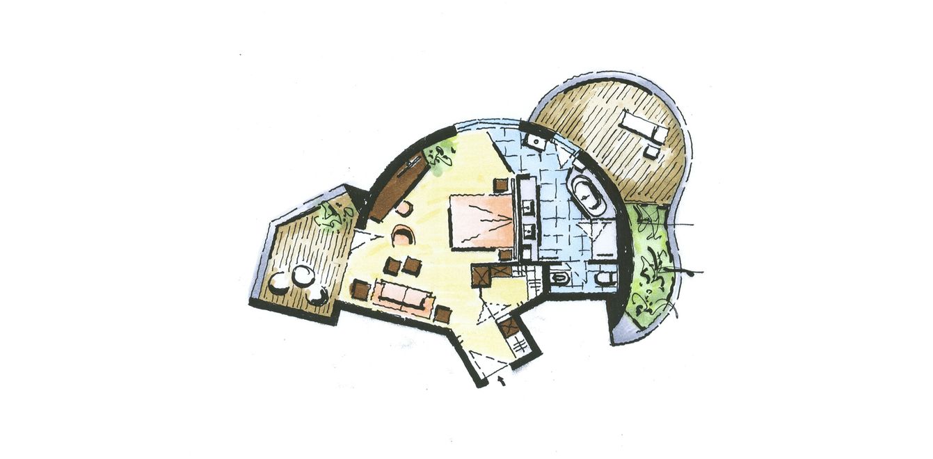 Waldklause : Baumkronensuite