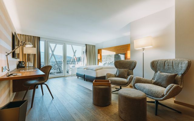 Room Details Double RoomDouble Room La Royale image 2 - Rosenalp Gesundheitsresort & SPA