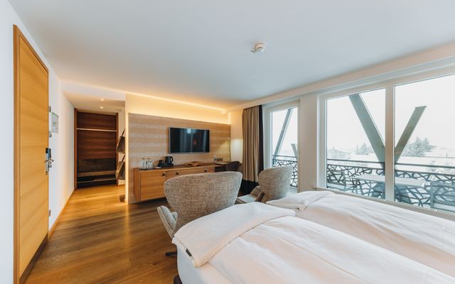 Zimmerdetails DoppelzimmerDoppelzimmer Grace image 2 - Rosenalp Gesundheitsresort & SPA