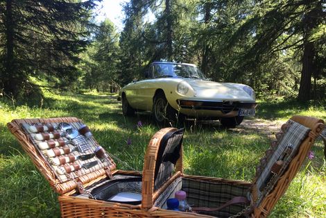 Semaine sur le thème des voitures de collection au Tyrol du Sud : participez avec votre propre voiture