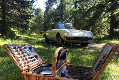 Séjour en voiture de collection dans le Tyrol du Sud