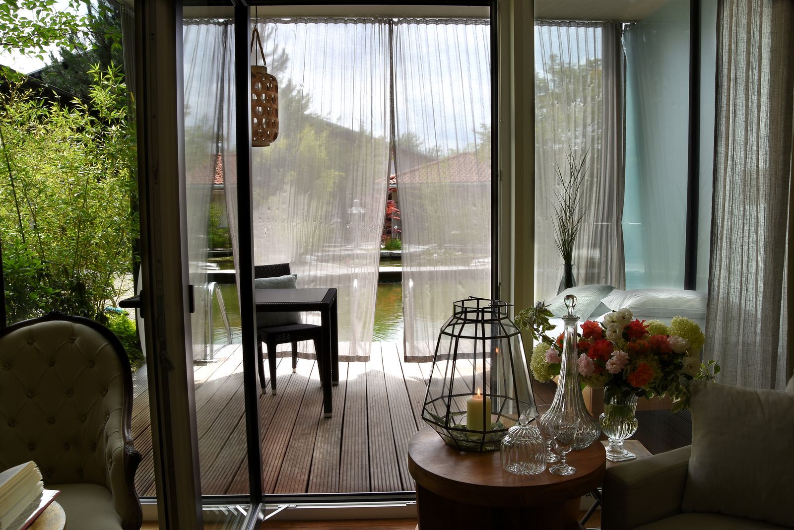 Gartenzimmer mit Terrasse inklusive Wellnessgarten und Frühstücksbüffet image 6 - Hotel Wellnessgarten