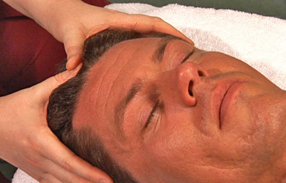 Kopfmassage