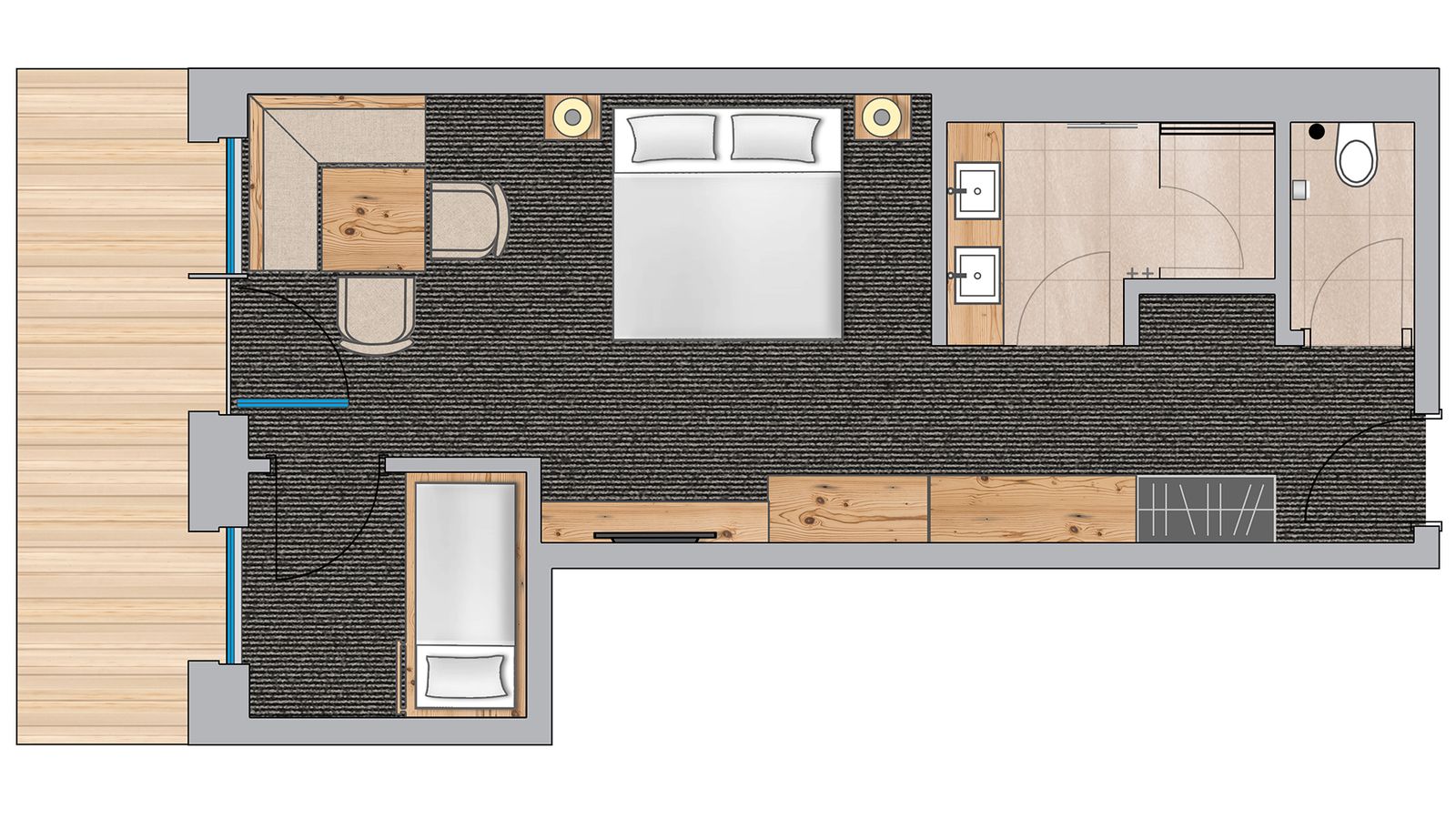 Economy plus Suite image 4 - Galtenberg Resort ****S