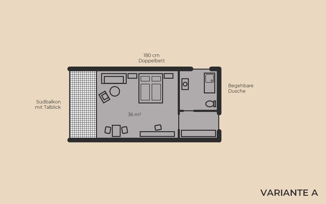 Doppelzimmer „Sattelei“ image 4 - Wellnesshotel Sonnenhalde