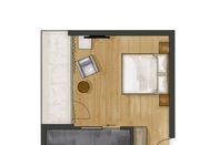Residence Komfortzimmer | Aquagarden floor plan