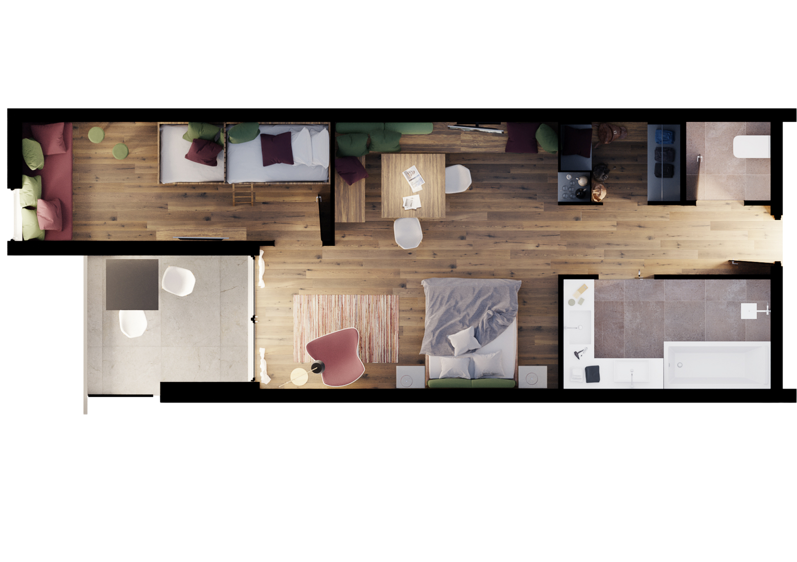 „50er“ FamilySuite image 5 - Mia Alpina