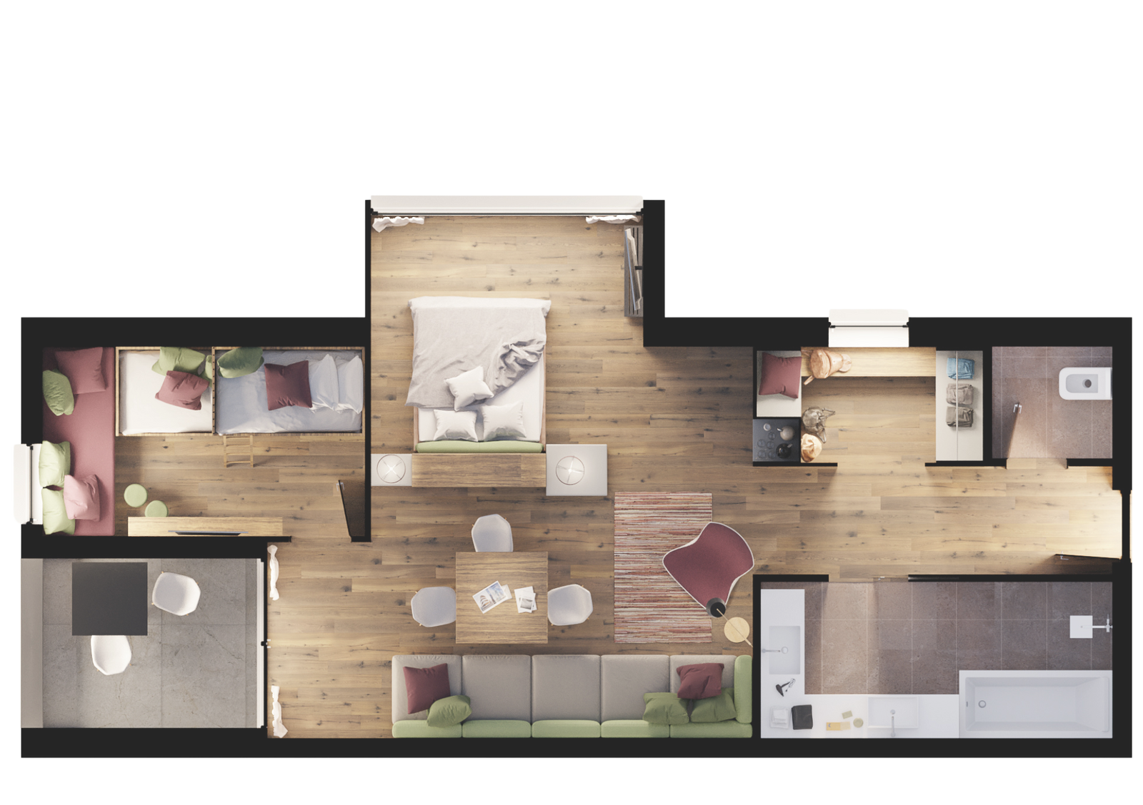 „65er“ FamilySuite Panorama image 7 - Mia Alpina