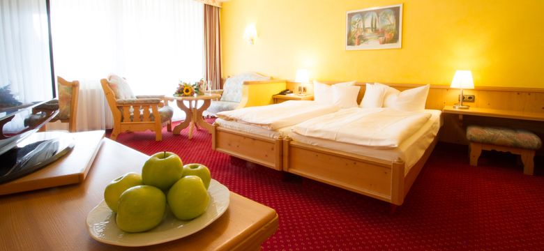 fruits in the cozy double room at pfalzblick