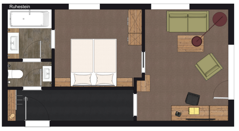 Nationalpark-Hotel Schliffkopf: Juniorsuite Ruhestein image #4