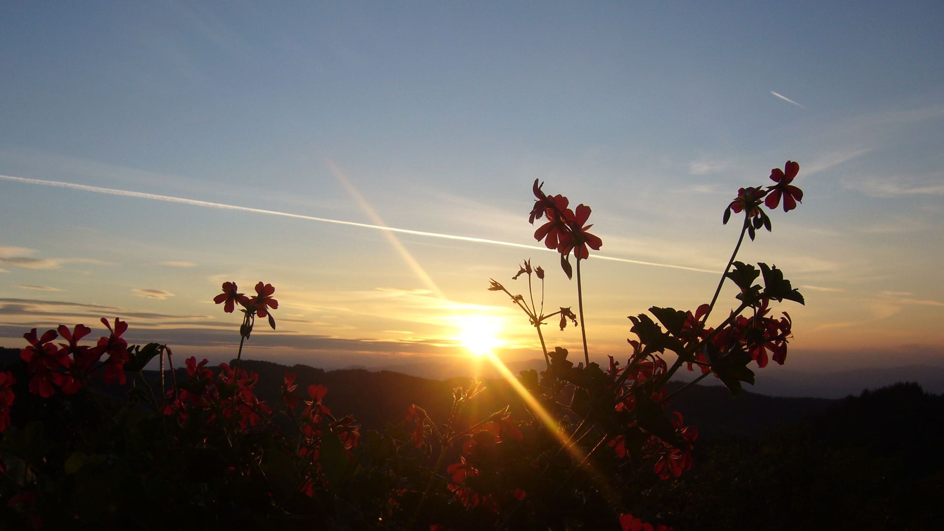 Biohotel Arche Urlaub in Kärnten Sonnenuntergang