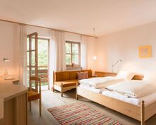 Biohotel Pausnhof: Doppelzimmer Komfort - Biohotel Pausnhof, St. Oswald, Bayerischer Wald, Bayern, Deutschland