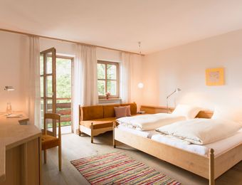  Komfort-Doppelzimmer Haupthaus - Biohotel Pausnhof