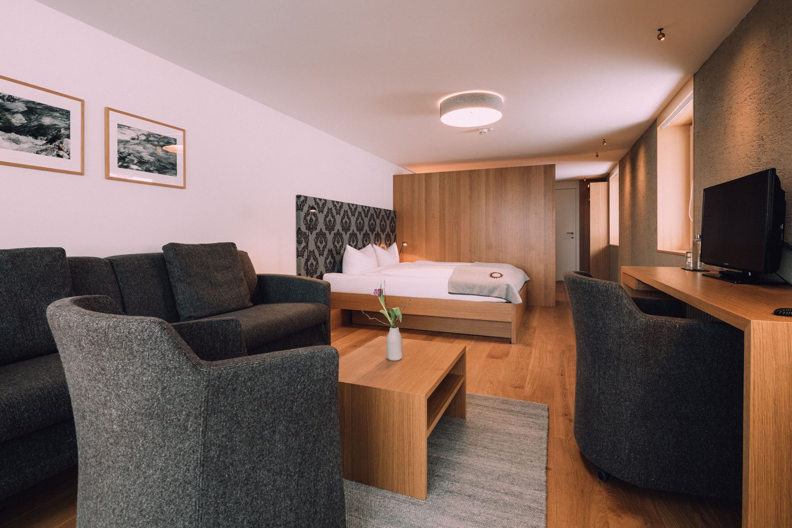 BIO HOTEL Naturhotel Chesa Valisa Zimmer Junior Suite