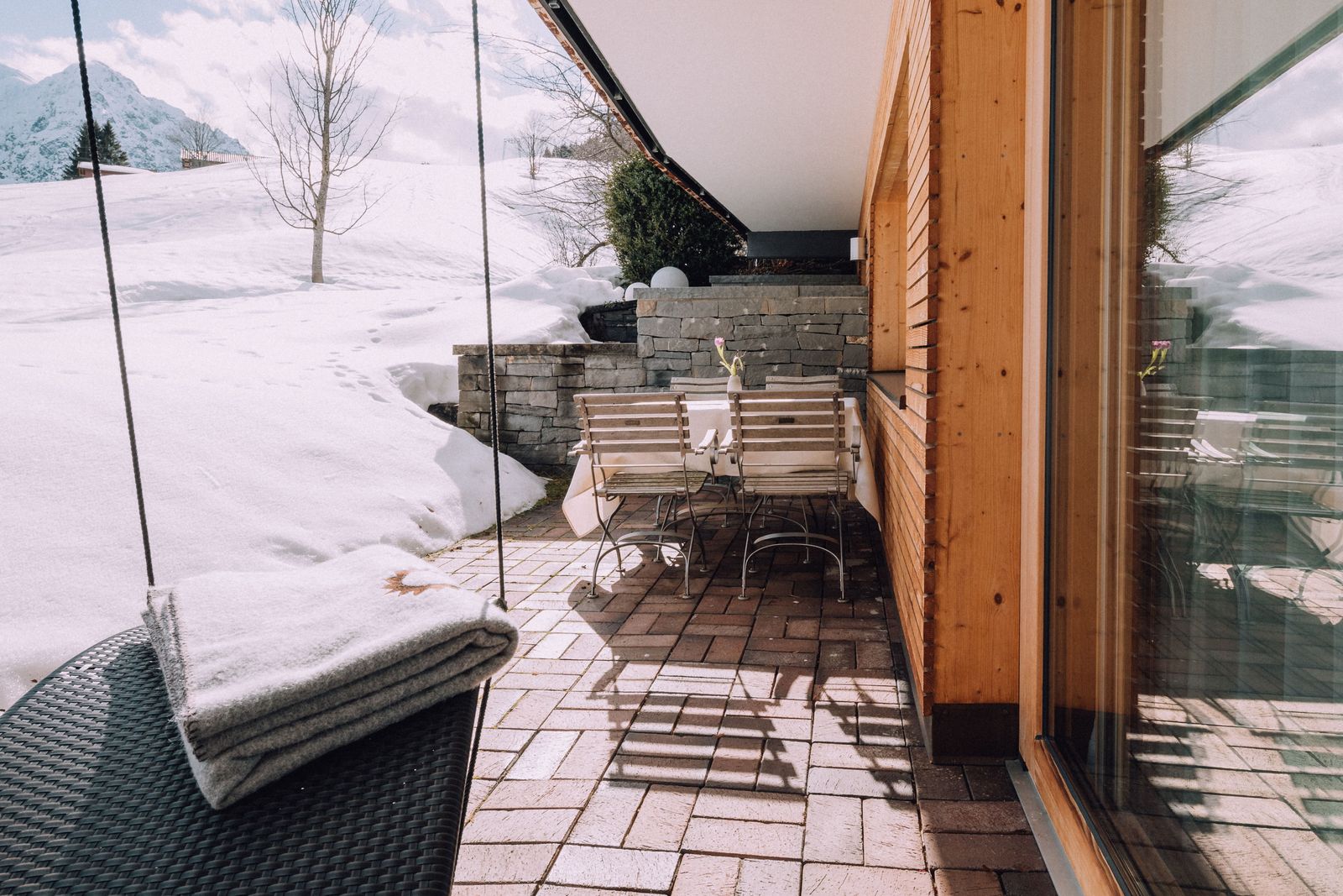 BIO HOTEL Naturhotel Chesa Valisa Suite Schnee