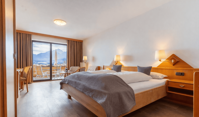 Hotel Room: COMFORT Double Room "South Panorama" **** - Biohotel Eggensberger