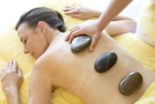 Hot Stone-Behandlung