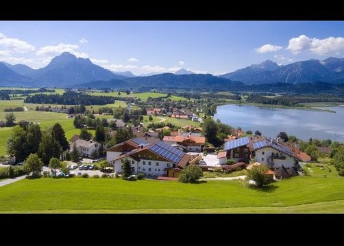 Biohotel Eggensberger: Imagevideo 360°C-Gradbilder - Biohotel Eggensberger, Füssen - Hopfen am See, Allgäu, Bayern, Deutschland