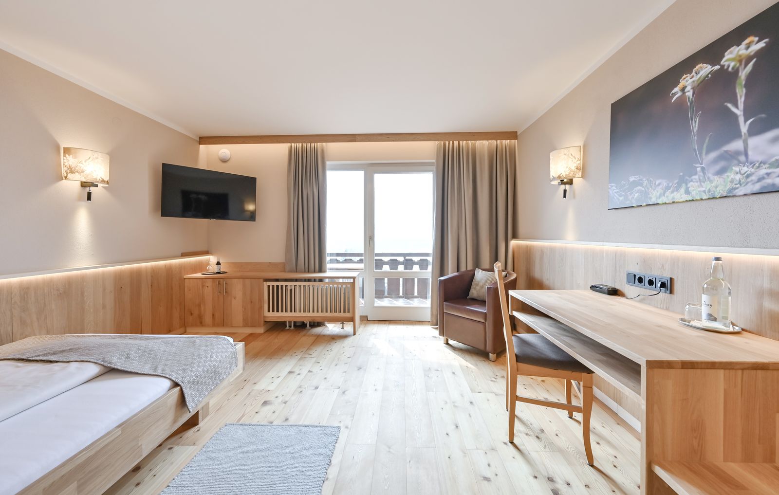 SUPERIOR Einzelzimmer "Edelweiss" image 5 - Biohotel Eggensberger