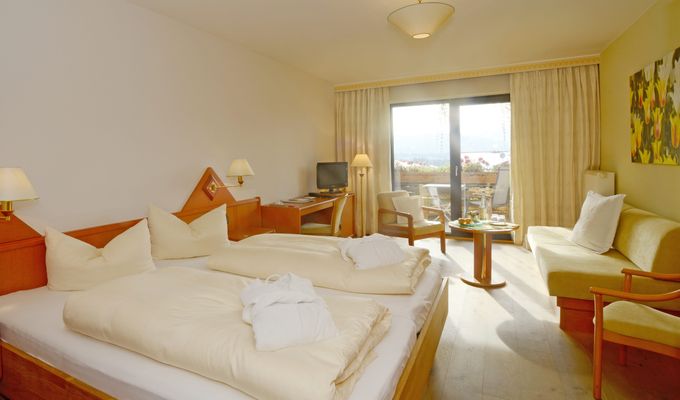 Hotel Zimmer: ECONOMY Doppelzimmer "Bergsonne" - Biohotel Eggensberger