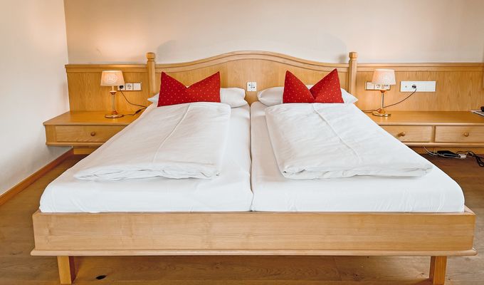Hotel Zimmer: BASIS Doppelzimmer "Morgensonne" - Biohotel Eggensberger