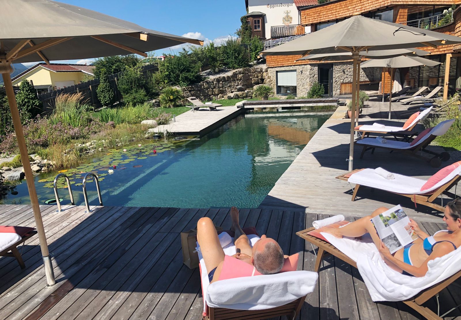"Garden Bliss" Days at the Natural Pool with a 15% Bonus for stays of 5 nights or more image 4 - Biohotel Eggensberger