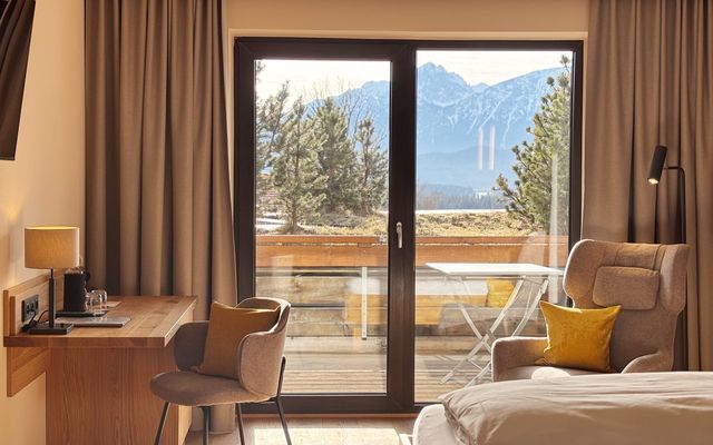 PLUS Double Room "Mountain View" **** image 2 - Biohotel Eggensberger