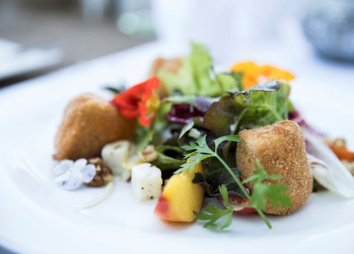 Bio-Thermalhotel Falkenhof: Leichte Genussküche - Bio-Thermalhotel Falkenhof, Bad Füssing, Bayern, Deutschland