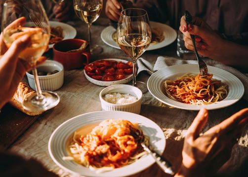 PASTA, VINO & DOLCE VITA - Biorefugium theiner's garten