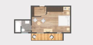 Hotel Zimmer: Biozimmer Zirbe mit Balkon - Biohotel Schweitzer