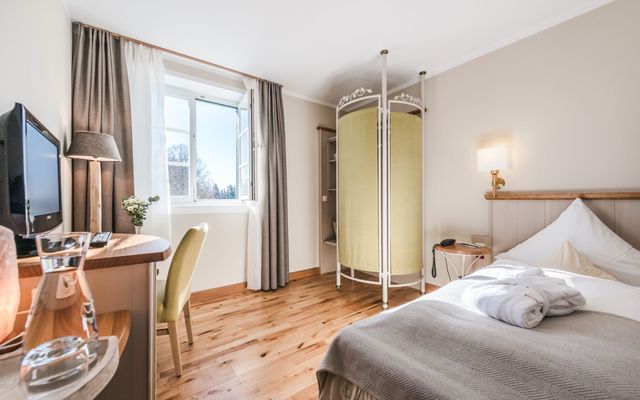 Unterkunft Zimmer/Appartement/Chalet: Naturgesund-Einzelzimmer mit Gartenblick