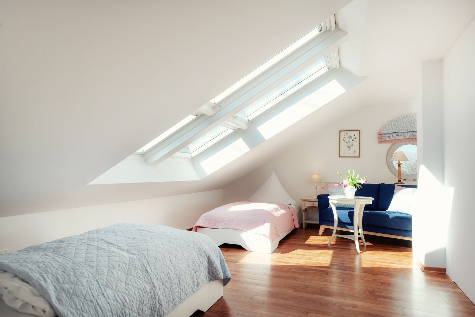 Familien Suite "Blauer-Reiter" mit Seeblick image 3 - Das Biohotel am Starnberger See Schlossgut Oberambach 