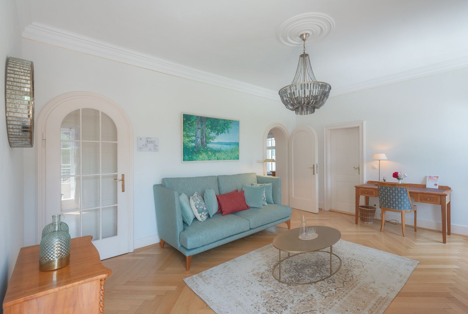 Romantik-Suite mit Seeblick image 2 - Das Biohotel am Starnberger See Schlossgut Oberambach 
