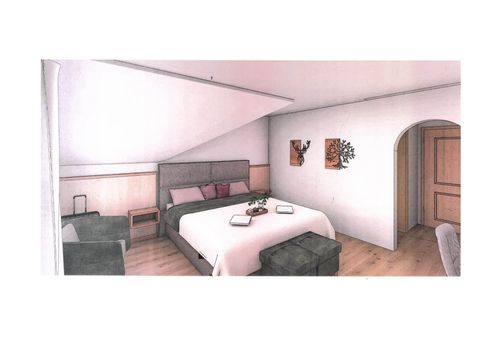 Comfort double room Elderberry South with balcony (1/3) - moor&mehr Bio-Kurhotel