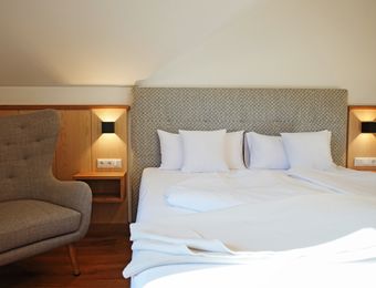  Komfort-Doppelzimmer Holunder Süd mit Balkon - moor&mehr Bio-Kurhotel